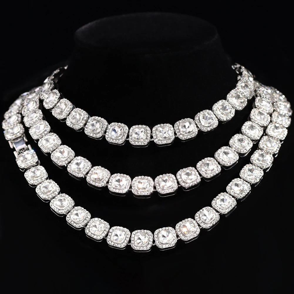 Iced Out Diamond Cuban Link Chain