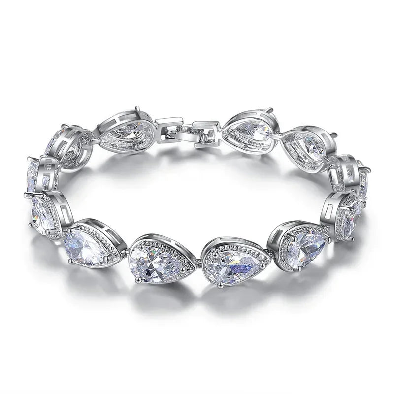 Tear-drop bracelet