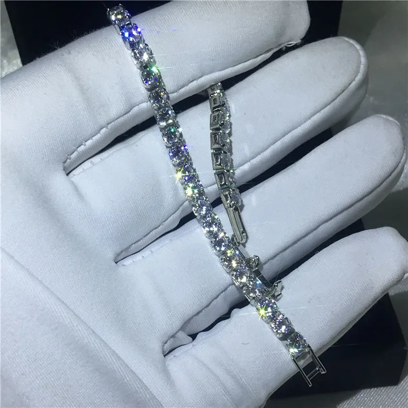 Diamond tennis bracelet