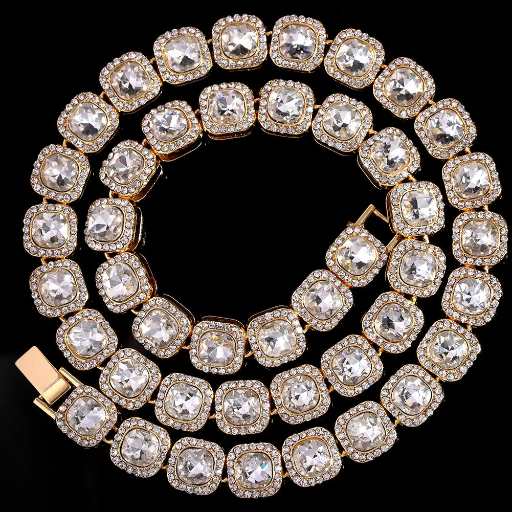 Iced Out Diamond Cuban Link Chain
