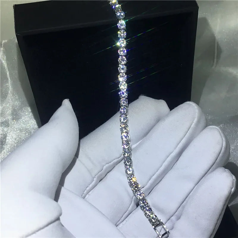 Diamond tennis bracelet