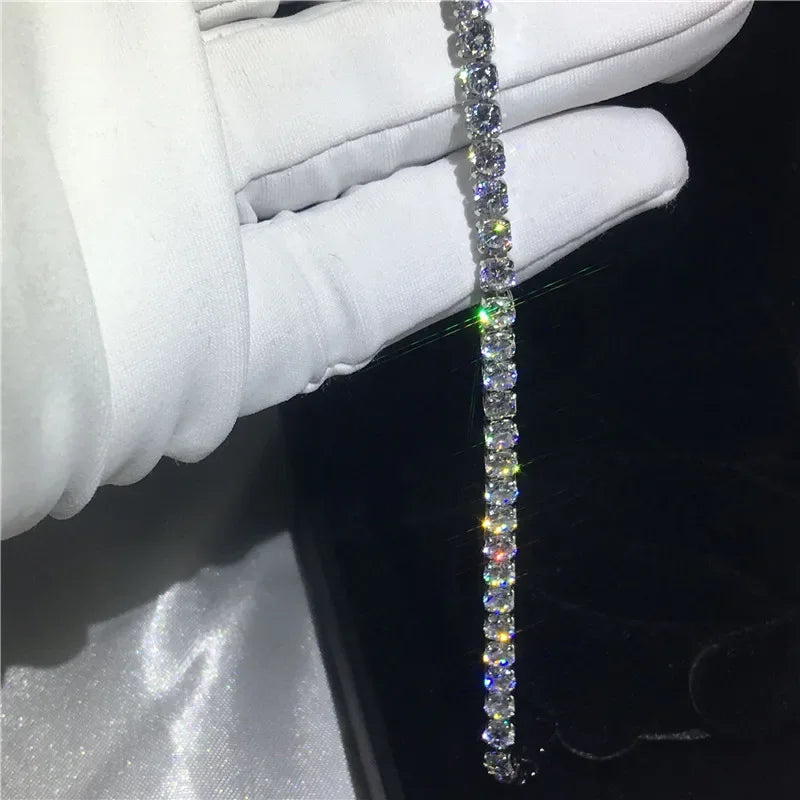 Diamond tennis bracelet
