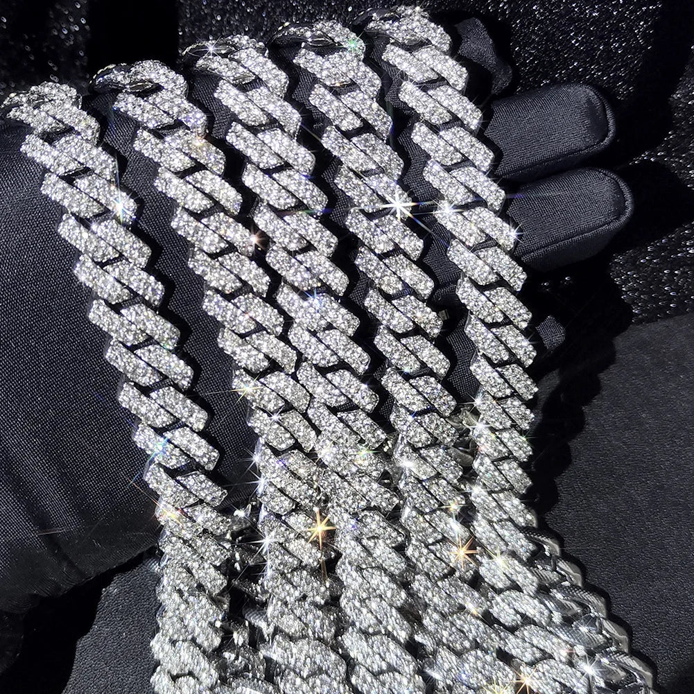 Iced Out Diamond Cuban Link Chain