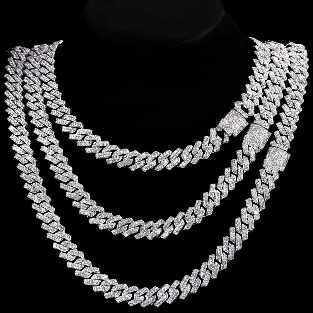 Iced Out Diamond Cuban Link Chain