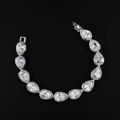 Tear-drop bracelet