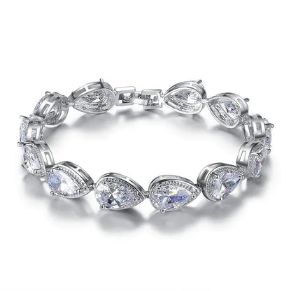 Tear-drop bracelet