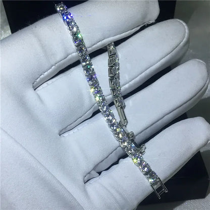 Diamond tennis bracelet