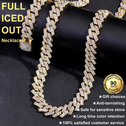 Iced Out Diamond Cuban Link Chain