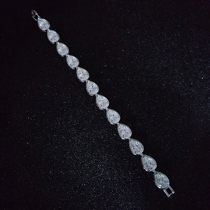 Tear-drop bracelet